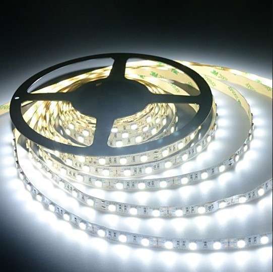დიოდის ლენტა თეთრი ცივი12v 12w || Diode tape white cold 12v 12w